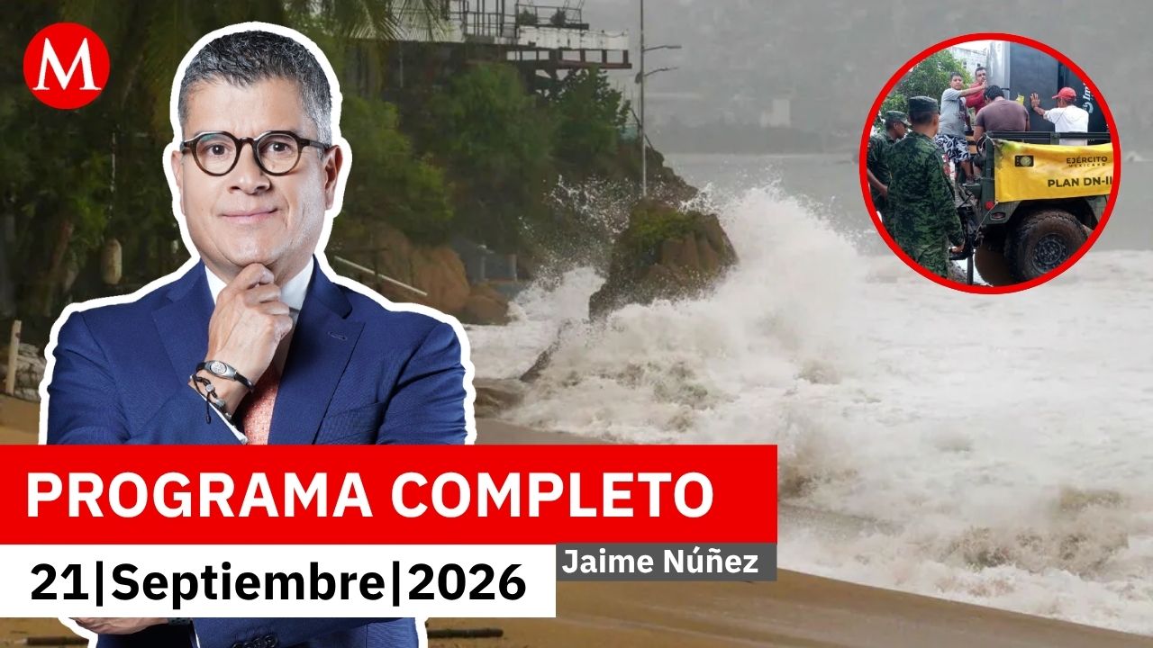 El huracán Polo se acerca a las costas de Guerrero | Jaime Núñez, 21 de septiembre de 2026