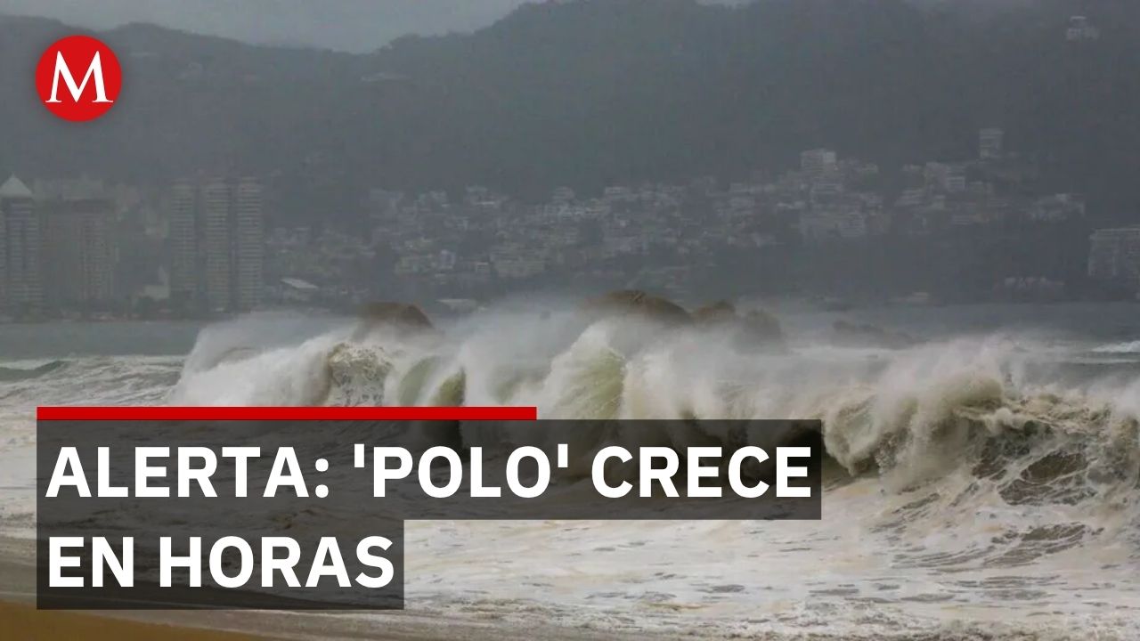 Huracán 'Polo' es categoría 2 pero saltará a categoría 5 en menos de 24 horas
