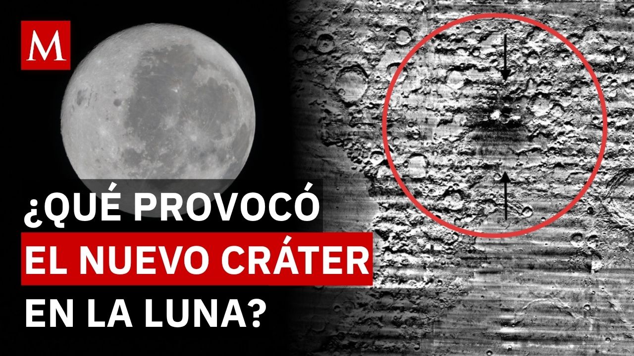 ¡Un impacto en 2024 pasó desapercibido! Así hallaron el cráter McGetchin en la Luna