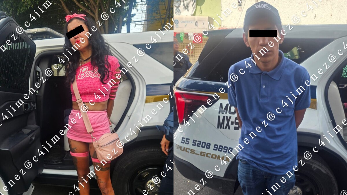 Itzel Fernanda 'N' fue detenida junto a otro hombre identificado como Natanael 'N'. | Carlos Jiménez