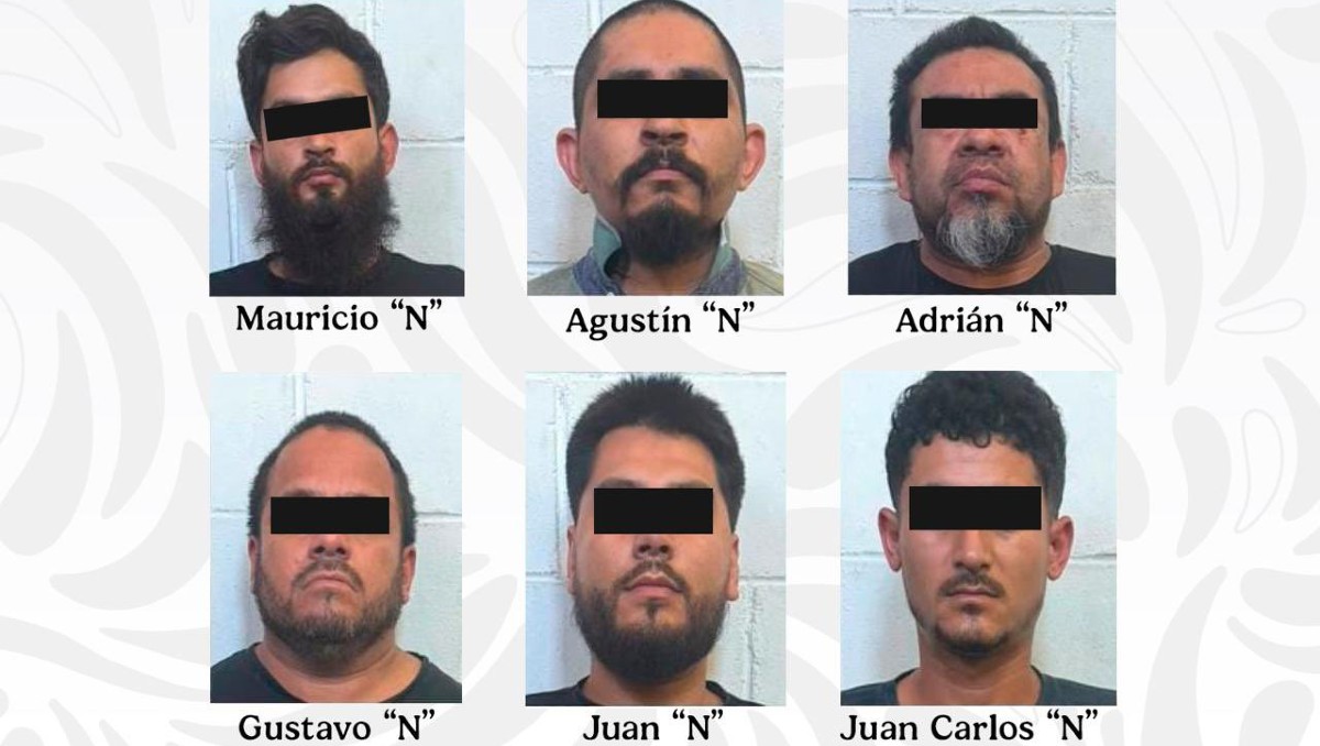 Operativo en Puerto Peñasco libera a tres víctimas y deja siete detenidos. | X: @OHarfuch