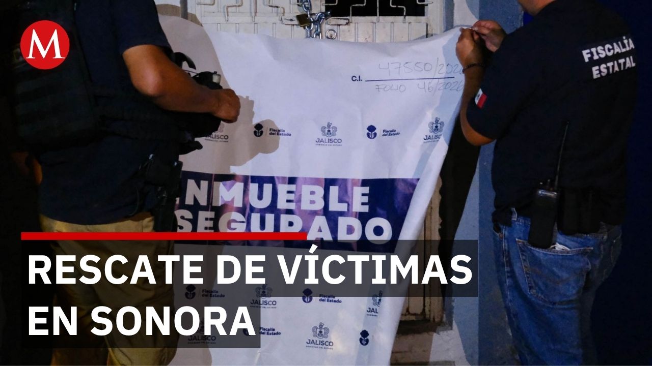 Operativo en Sonora rescata víctimas y detiene a 7 presuntos delincuentes