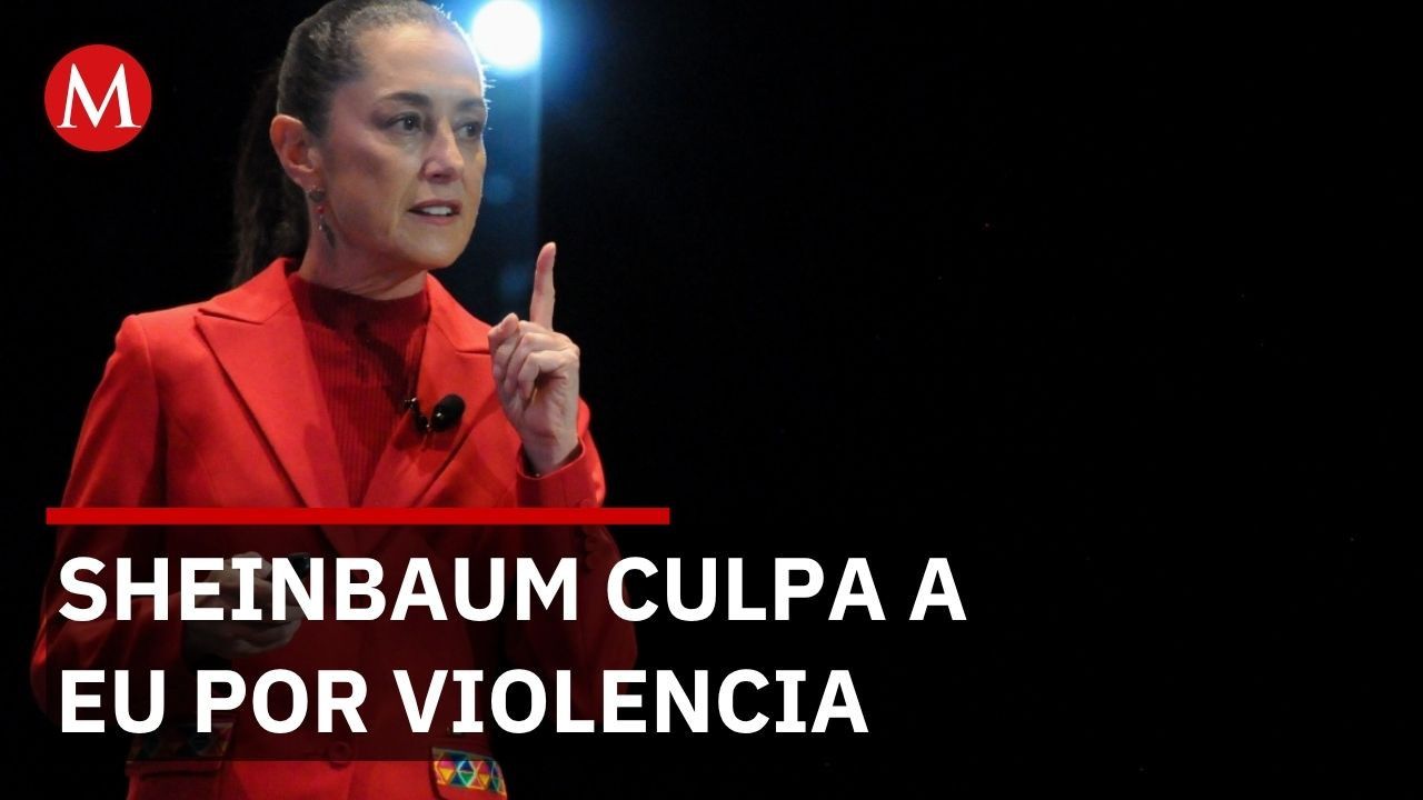 Sheinbaum culpa a EU por violencia en Sinaloa, pero cayó el Mencho con datos de EU