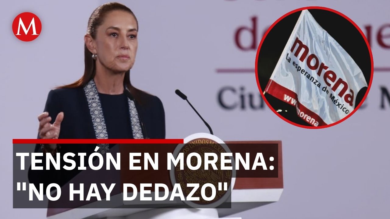Sheinbaum se quita "la investidura" y defiende encuestas de Morena