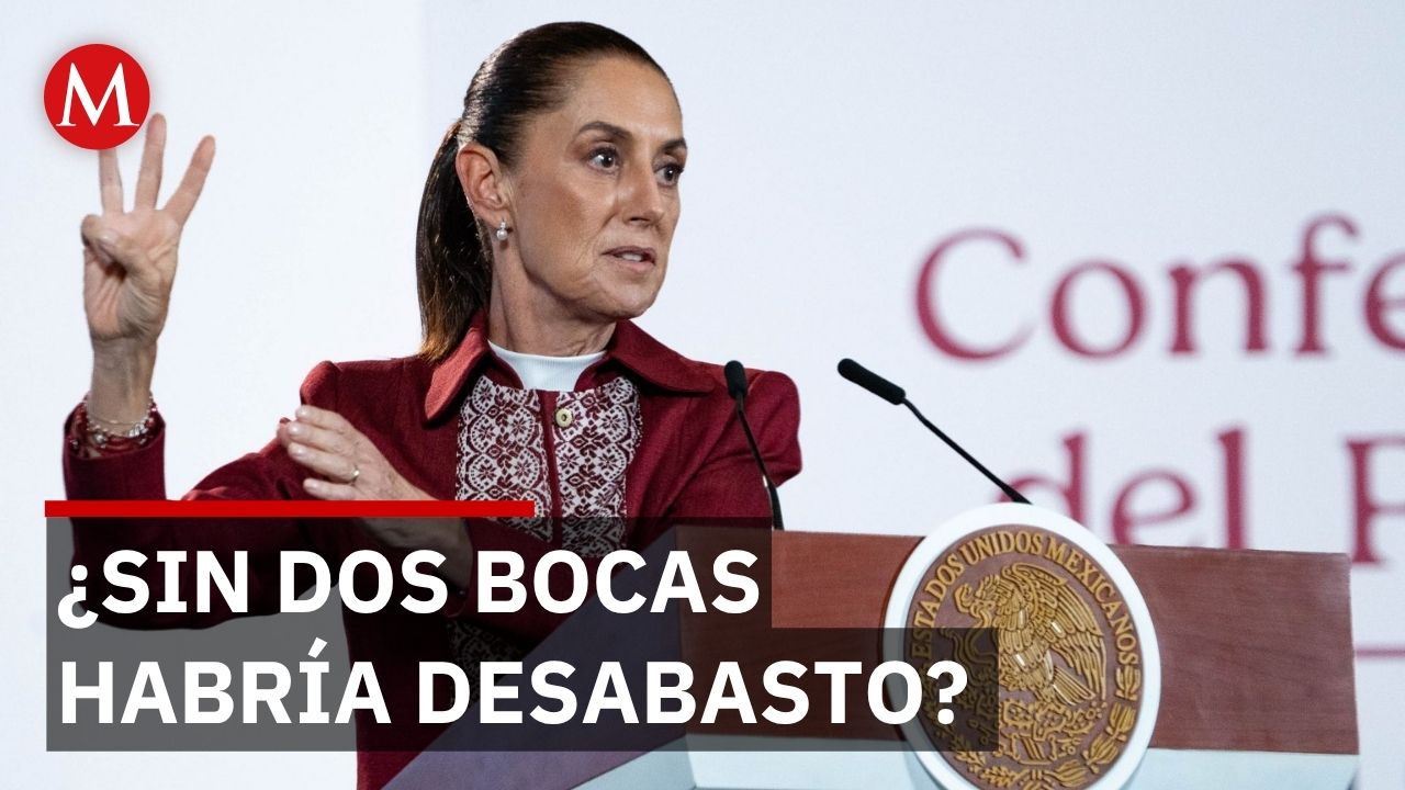 Sheinbaum reta a críticos de Dos Bocas: "Se tienen que tragar sus palabras"