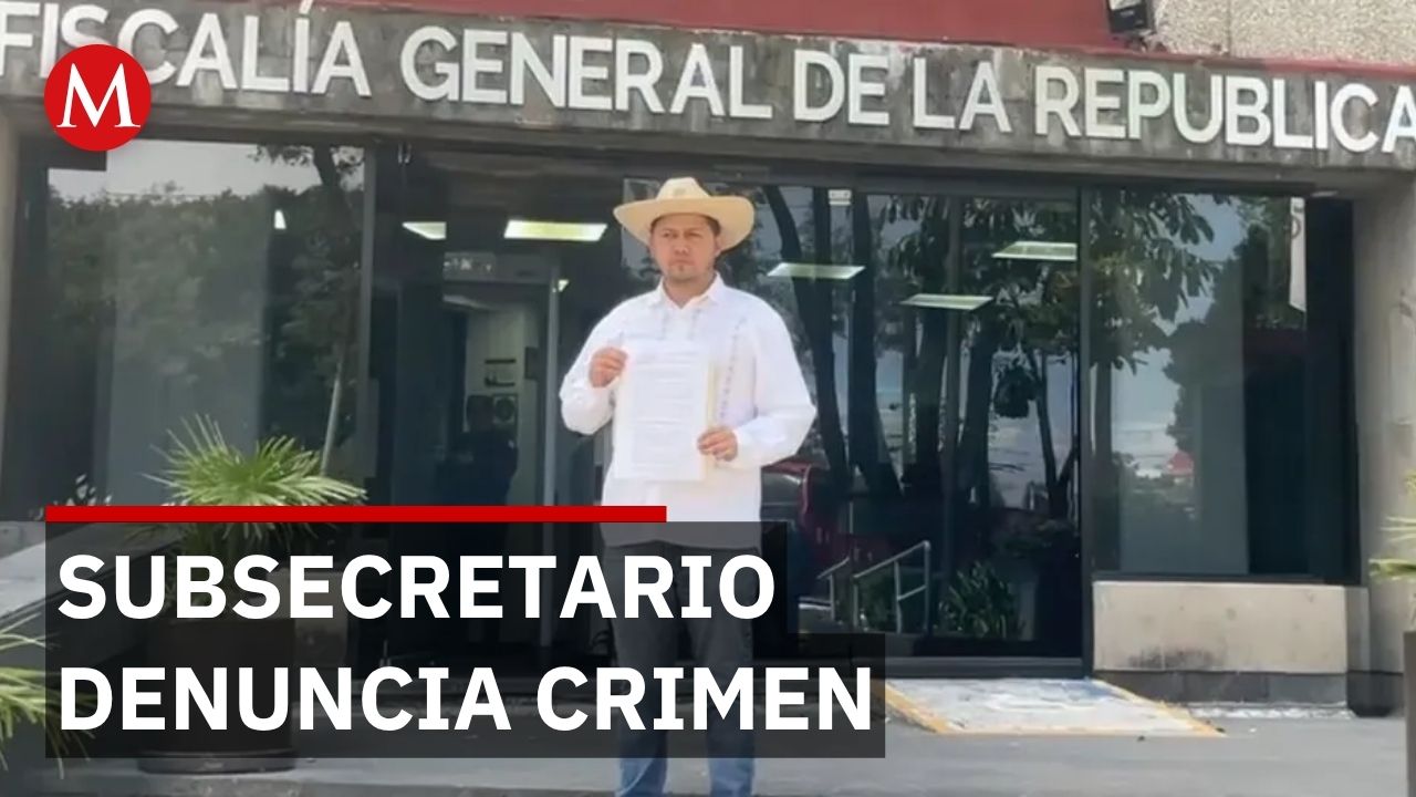 Subsecretario de Michoacán acusado de atentado en 2015 ahora denuncia delincuencia organizada