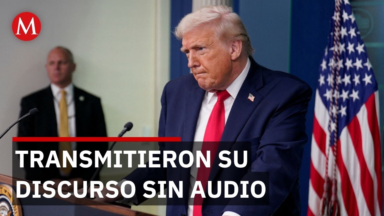 Trump prohíbe prensa en Casa Blanca y las transmisiones presidenciales salen sin audio