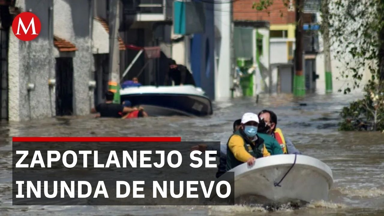 Zapotlanejo sufre segunda inundación en 2 años; autoridades sin soluciones
