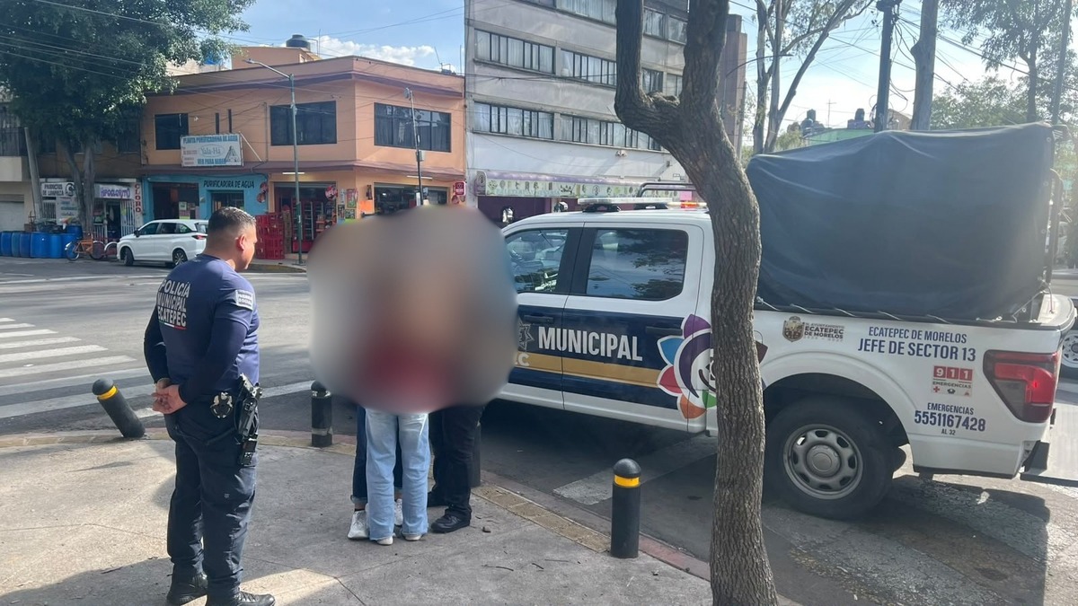 La acción fue realizada por elementos del sector 13 de la Policía Municipal de  Ecatepec, junto con personal de Marina. | Especial