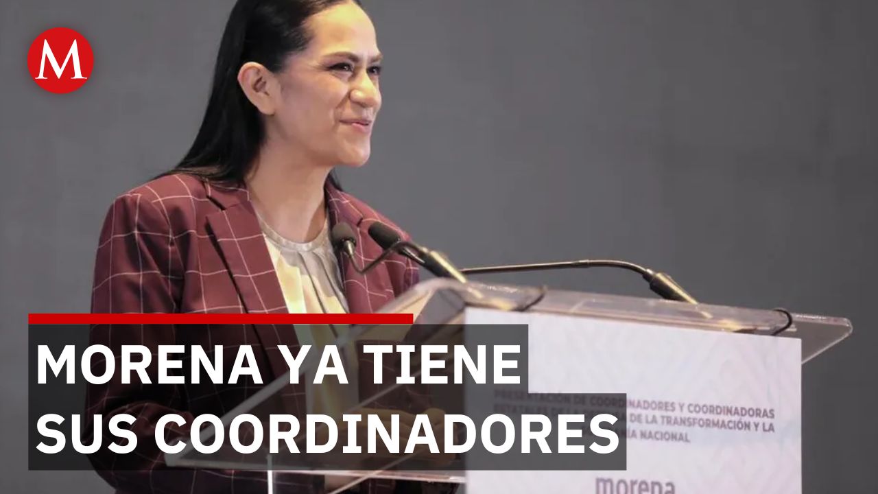 Ariadna Montiel anuncia coordinadores de Morena mediante encuestas rumbo a 2027