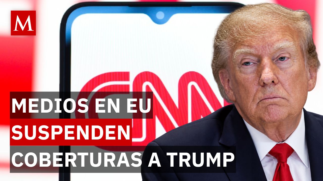¿Por qué las cadenas de EU suspendieron la cobertura de Trump? El veto en la Casa Blanca