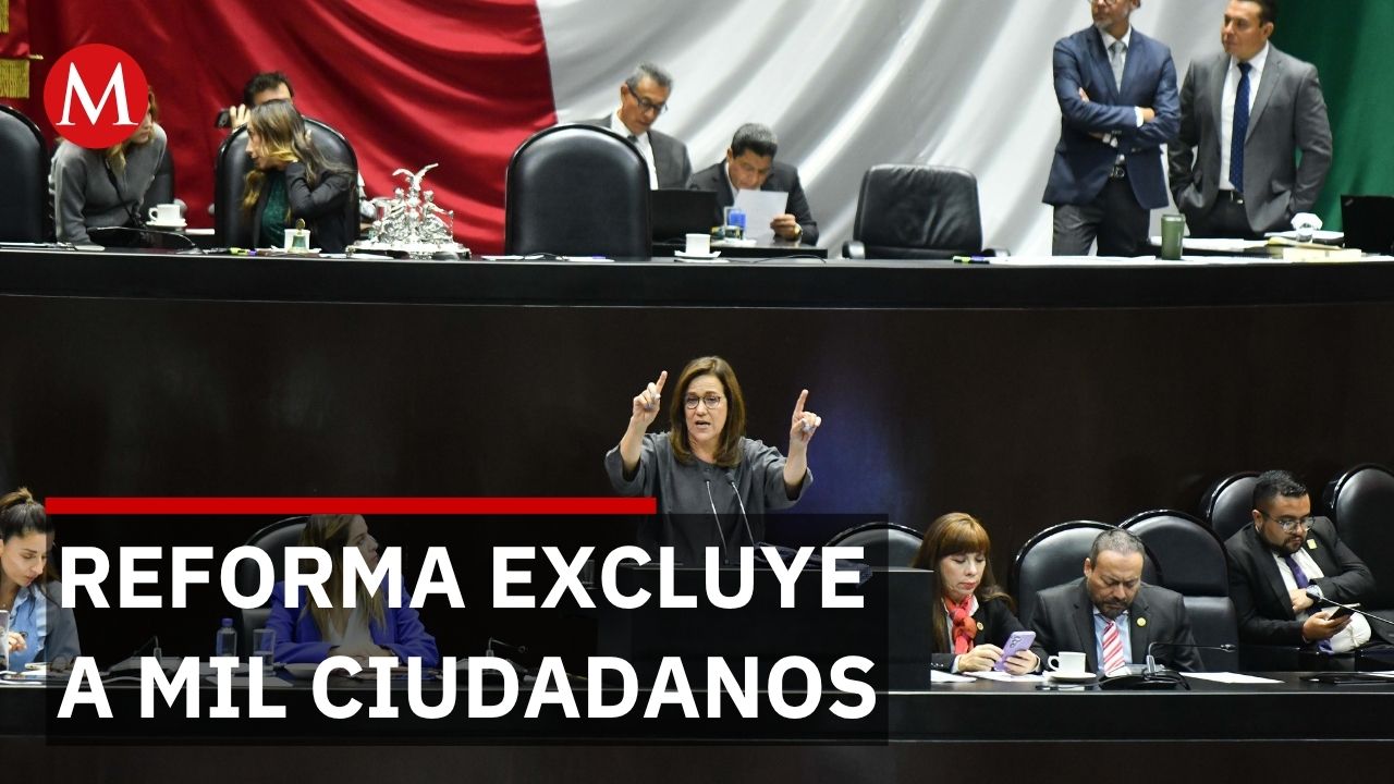 Cámara de Diputados discute reforma que excluiría a mil mexicanos con doble nacionalidad