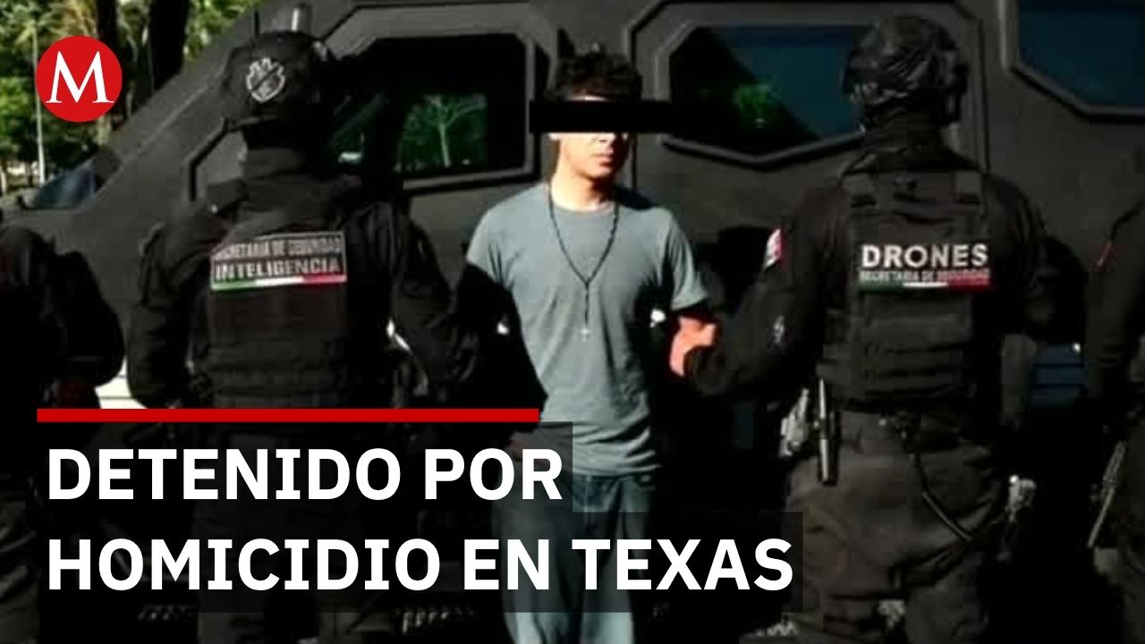 Detenido en Guadalajara a estadunidense buscado por homicidio en Texas