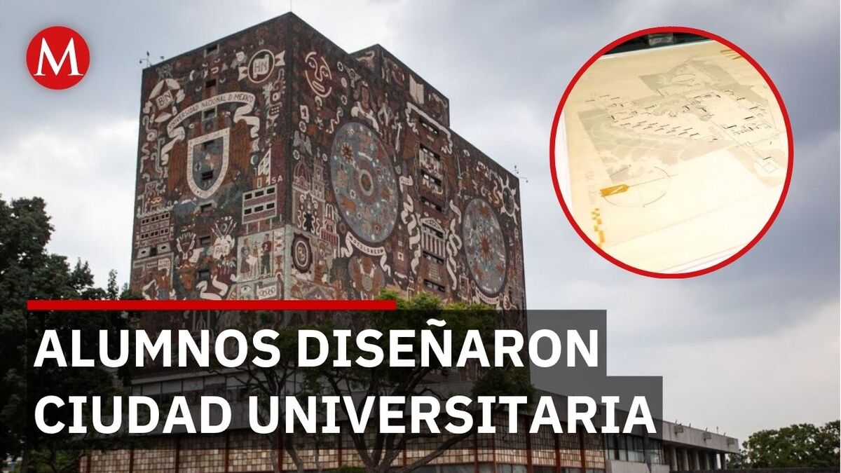 Dos estudiantes diseñaron Ciudad Universitaria, pero maestros se llevaron el crédito