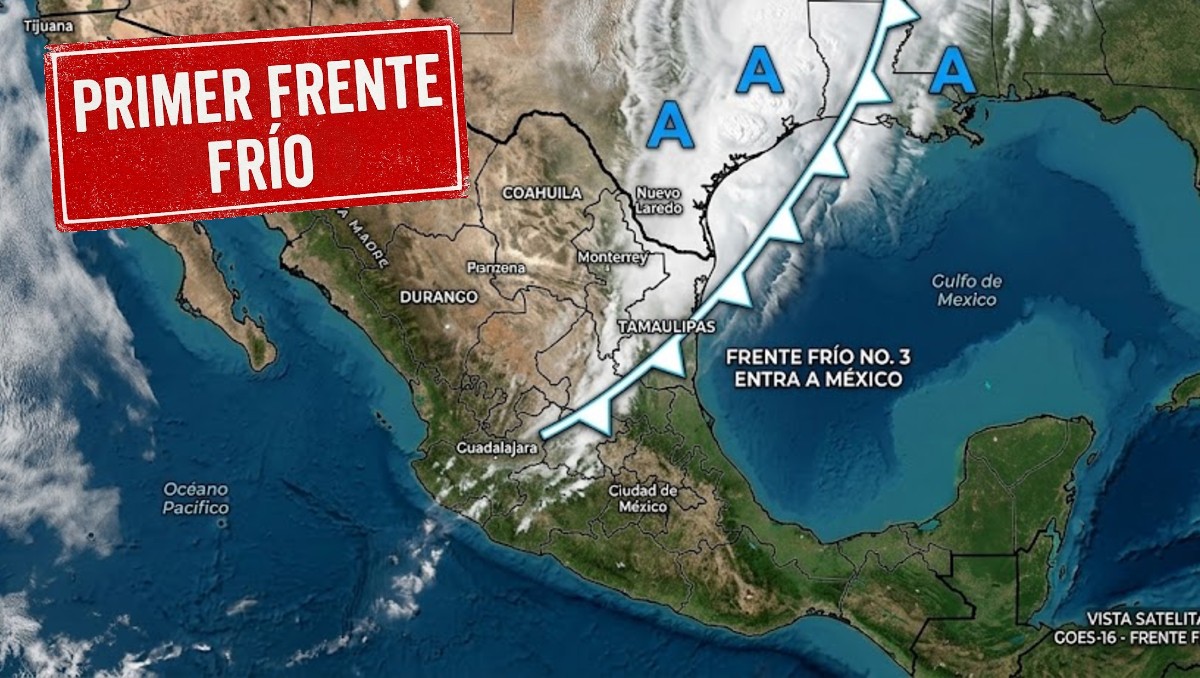 Primer frente frío en México de la temporada 2026-2027 | IA Discover