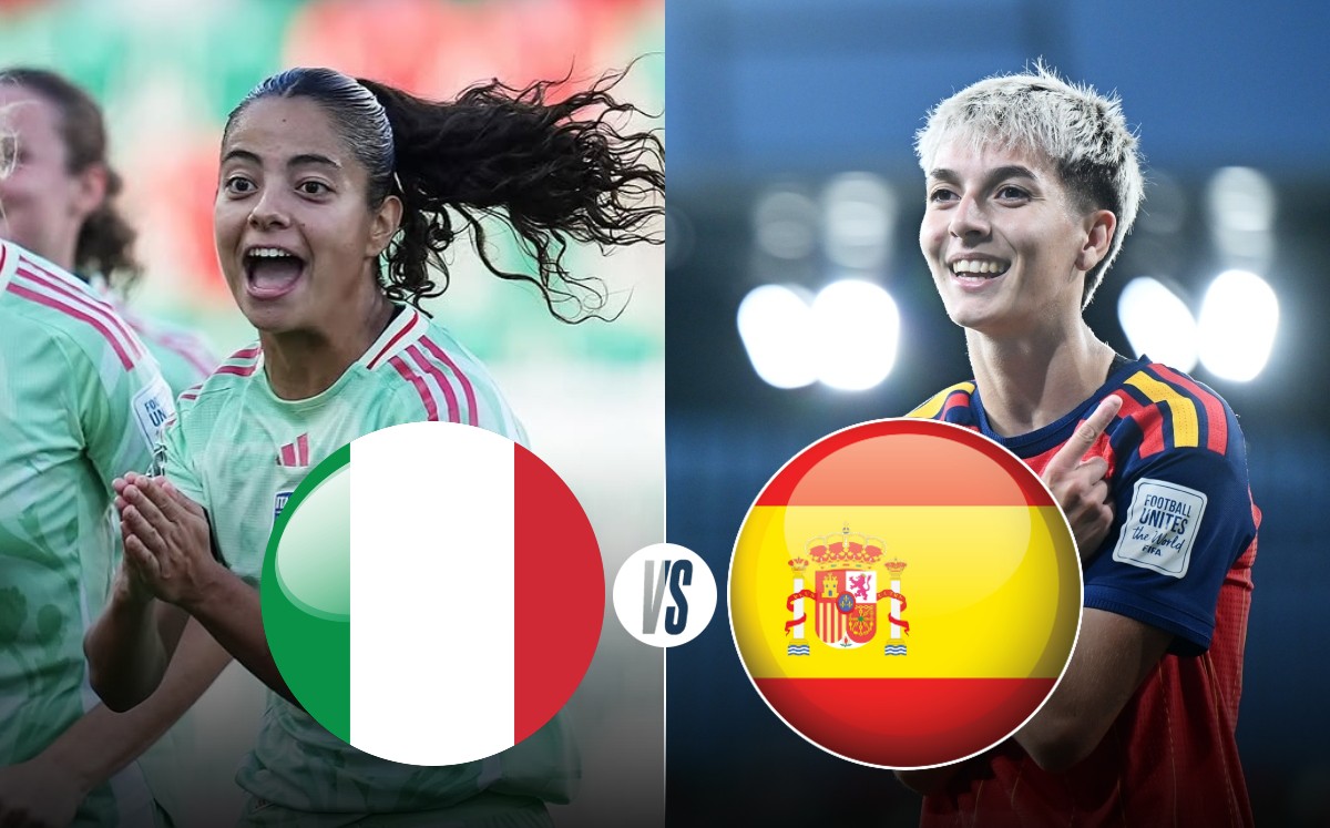 ¿A qué hora juega Italia vs España? | Semifinal Mundial Femenil Sub 20 (Instagram @azzurrefigc / X @SEFutbolFem)