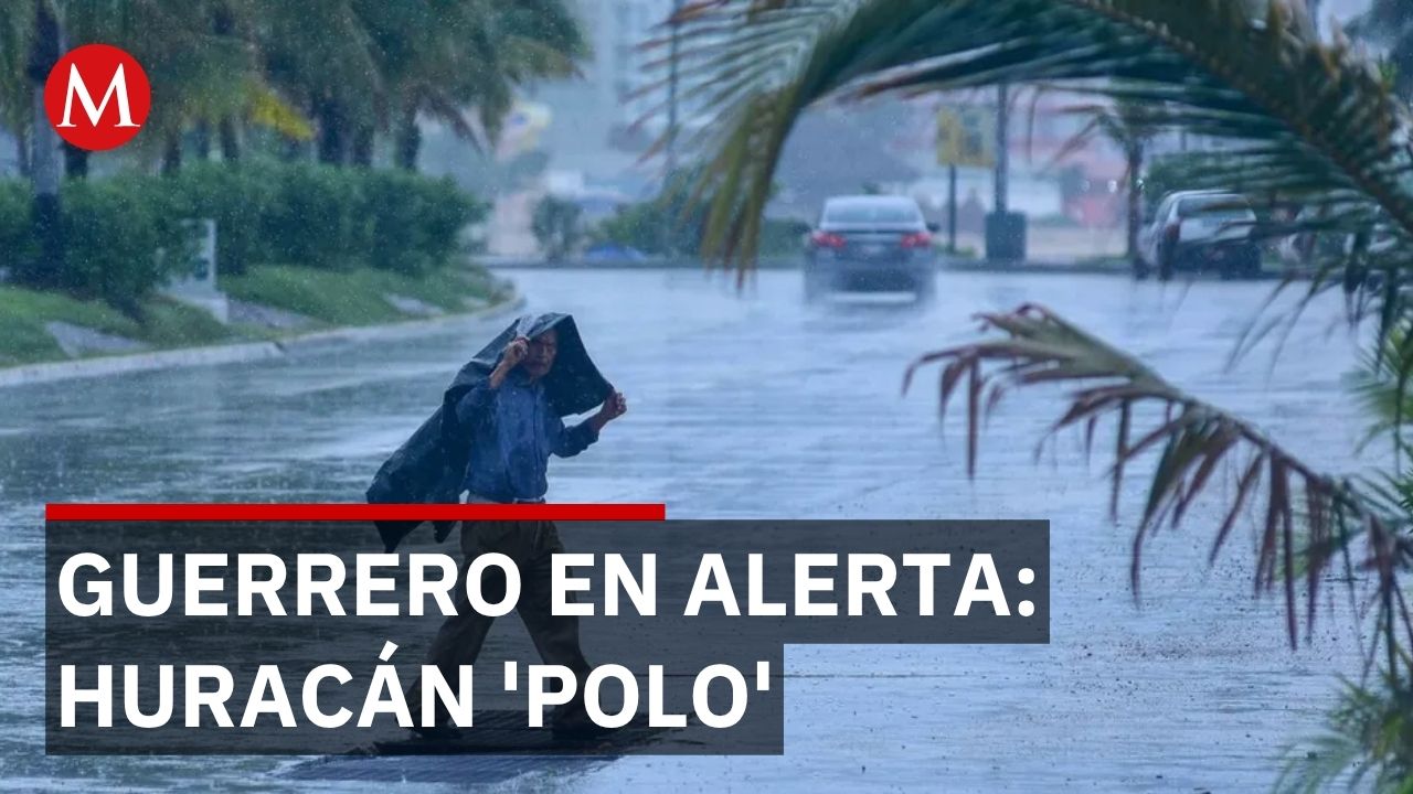 Huracán 'Polo' avanza hacia Guerrero: 15 mil soldados en alerta sin lluvia aún