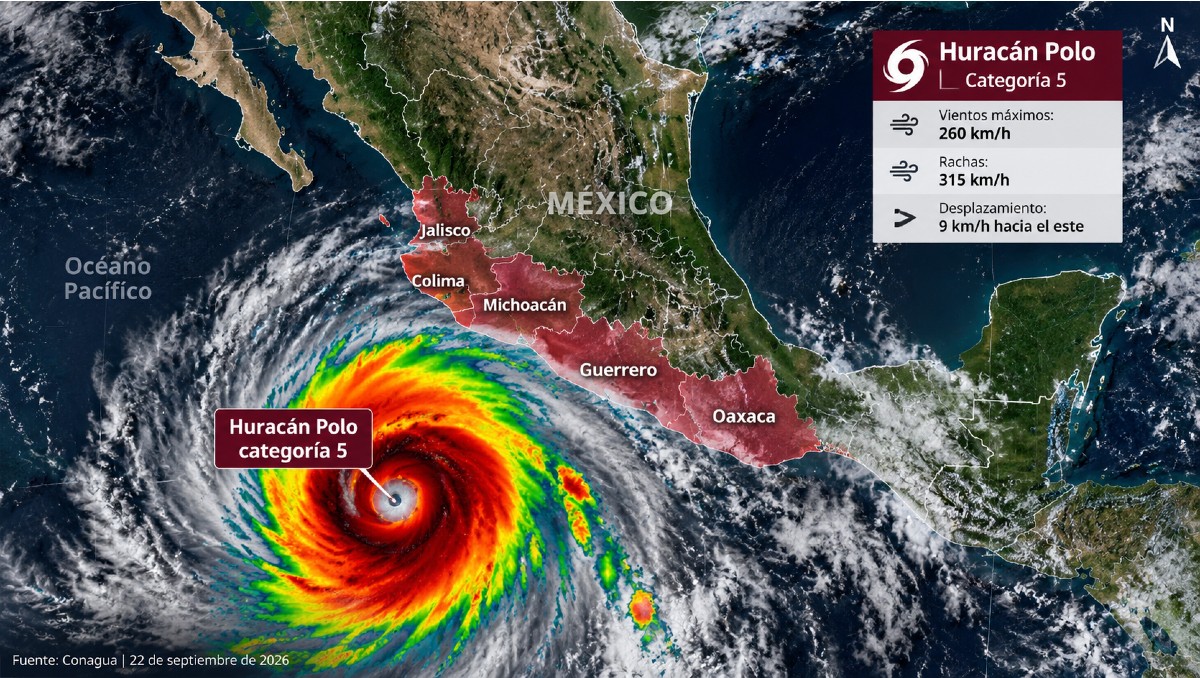 Huracán Polo: Cruz Roja prepara equipos de rescate en México | IA DISCOVER