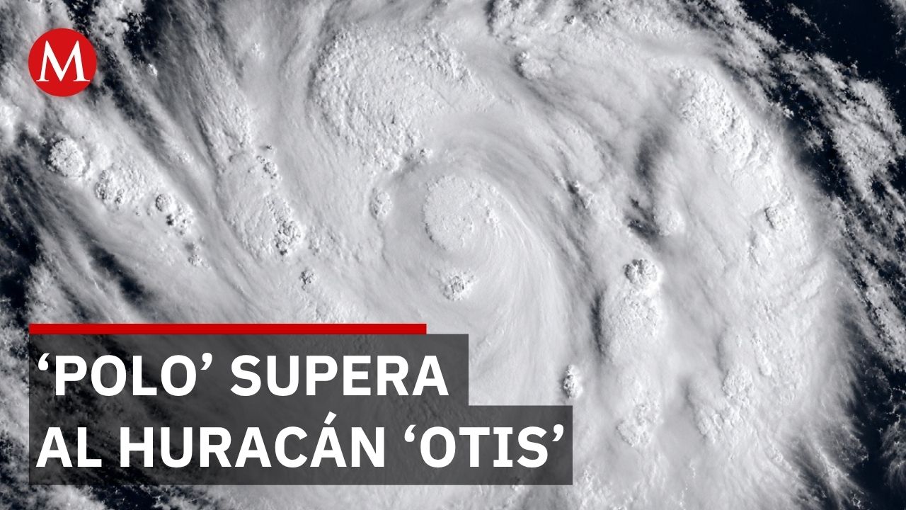 Huracán 'Polo' se intensifica a categoría 5 con vientos de 285 km/h