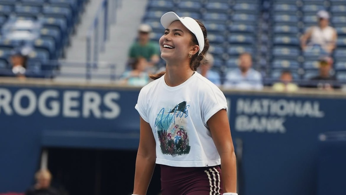 Iva Jovic, de jugar futbol a ser la reina del tenis en Jalisco (Instagram @iva_jovic07)