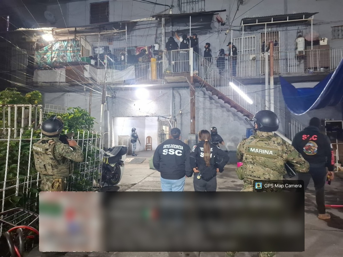 La droga estaba oculta en un inmueble en Tepito.