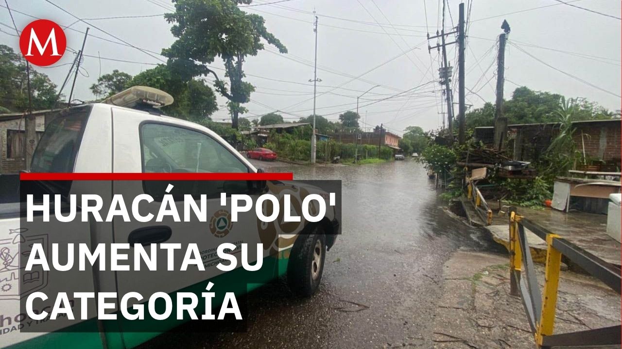 Michoacán se prepara: lluvias intensas y deslaves amenazan 3 municipios costeros
