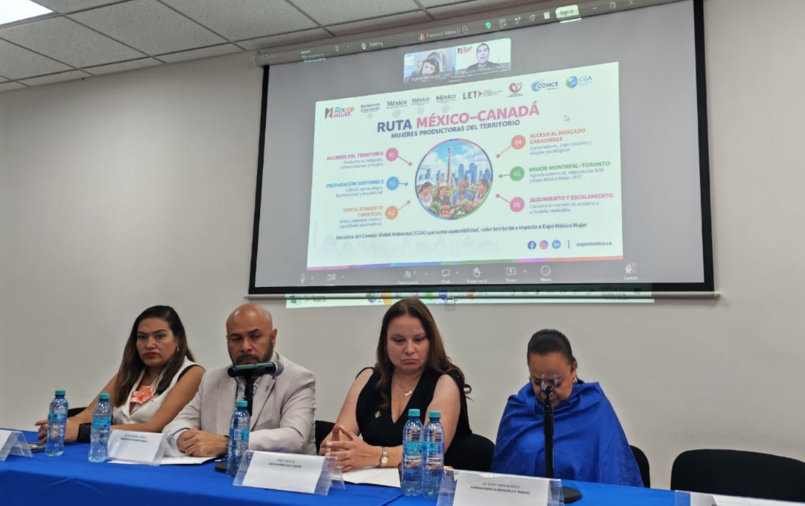 Presentan la Expo Mujer 2027. (Miriam Avilés)