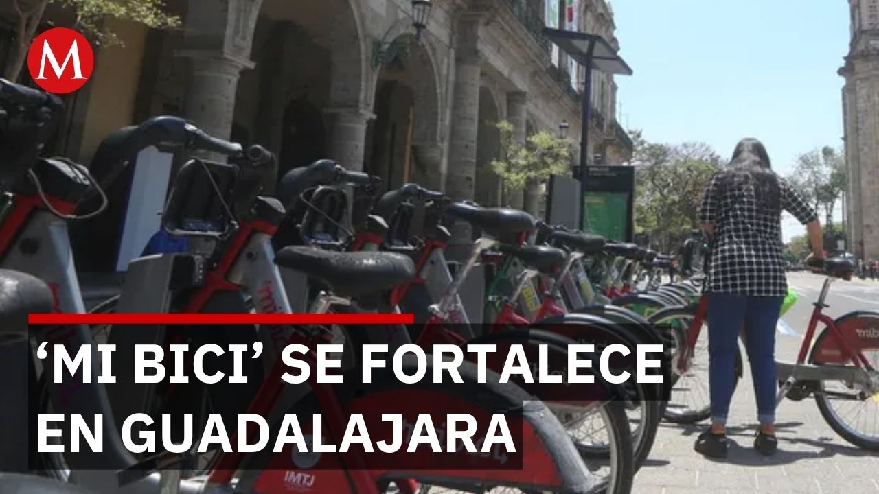 Programa Mi Bici rompe récord con 27 mil viajes en 196 colonias de Jalisco