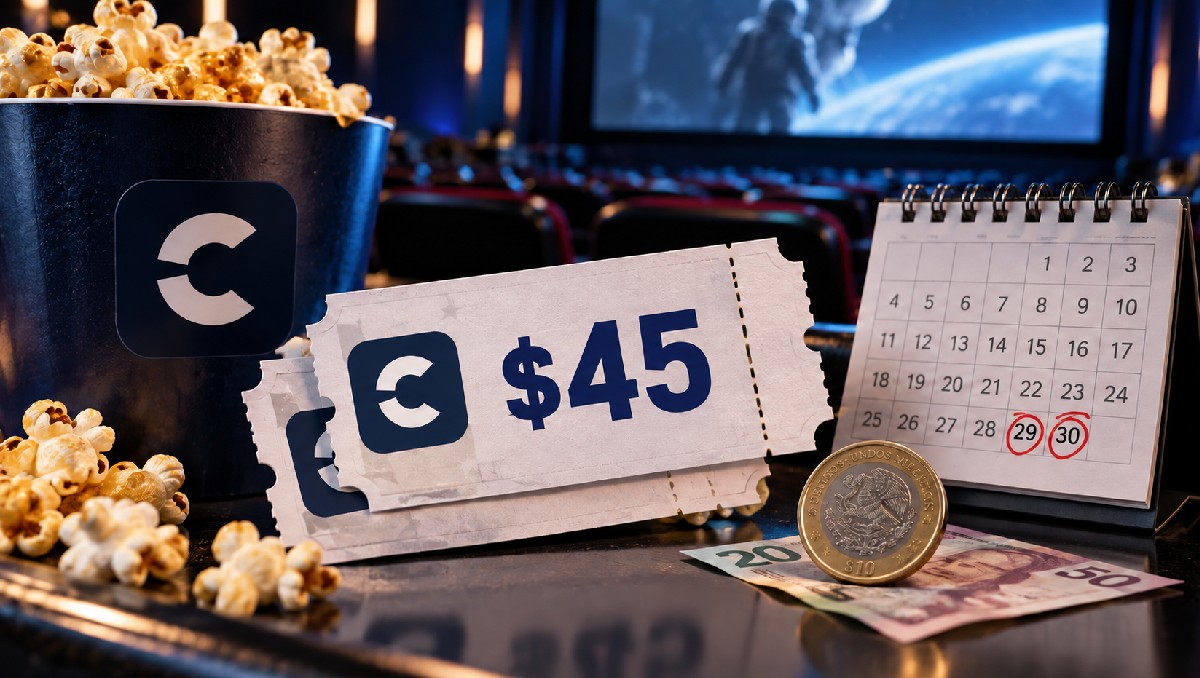 Promoción de boletos a 45 pesos en Cinépolis | IA M2