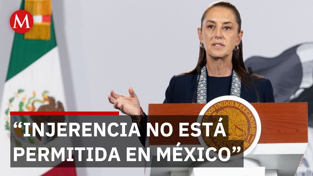 Sheinbaum exige respeto a la soberanía; muy tajante ante EU