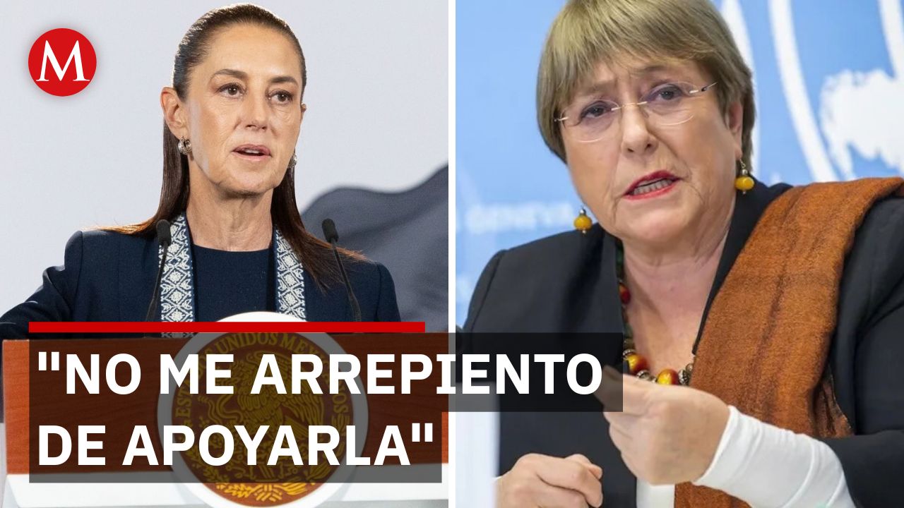 Sheinbaum lamenta declinación de Bachelet para dirigir la ONU
