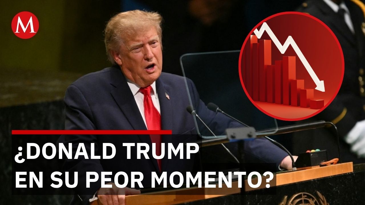 Trump acusa a México de narcotráfico pero su carrera política estaría en su punto más bajo