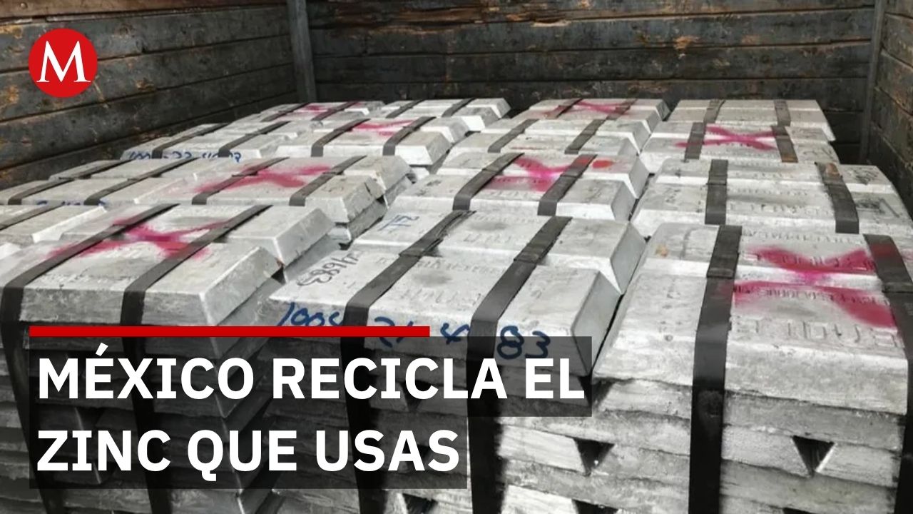 Zinc reciclado mexicano: el material que usas diario sin saberlo