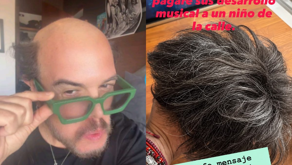 Aleks Syntek revela qué hará con el peluquín que se quitó en FOTO | Redes sociales