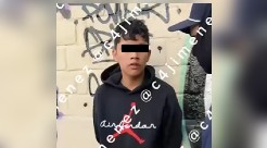 Ángel Ramsés “N”, alias 'El Fideos', durante su detención.| Carlos Jiménez