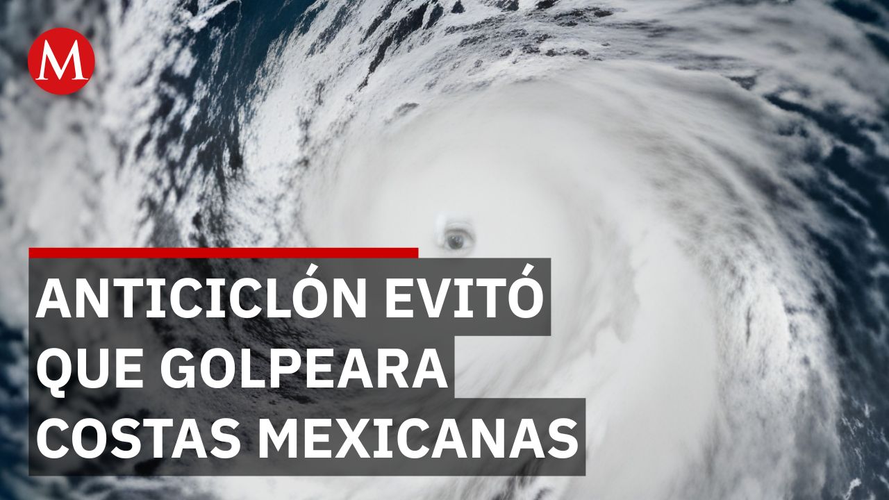 El anticiclón que salvó a México: cómo desvió la trayectoria del huracán Polo