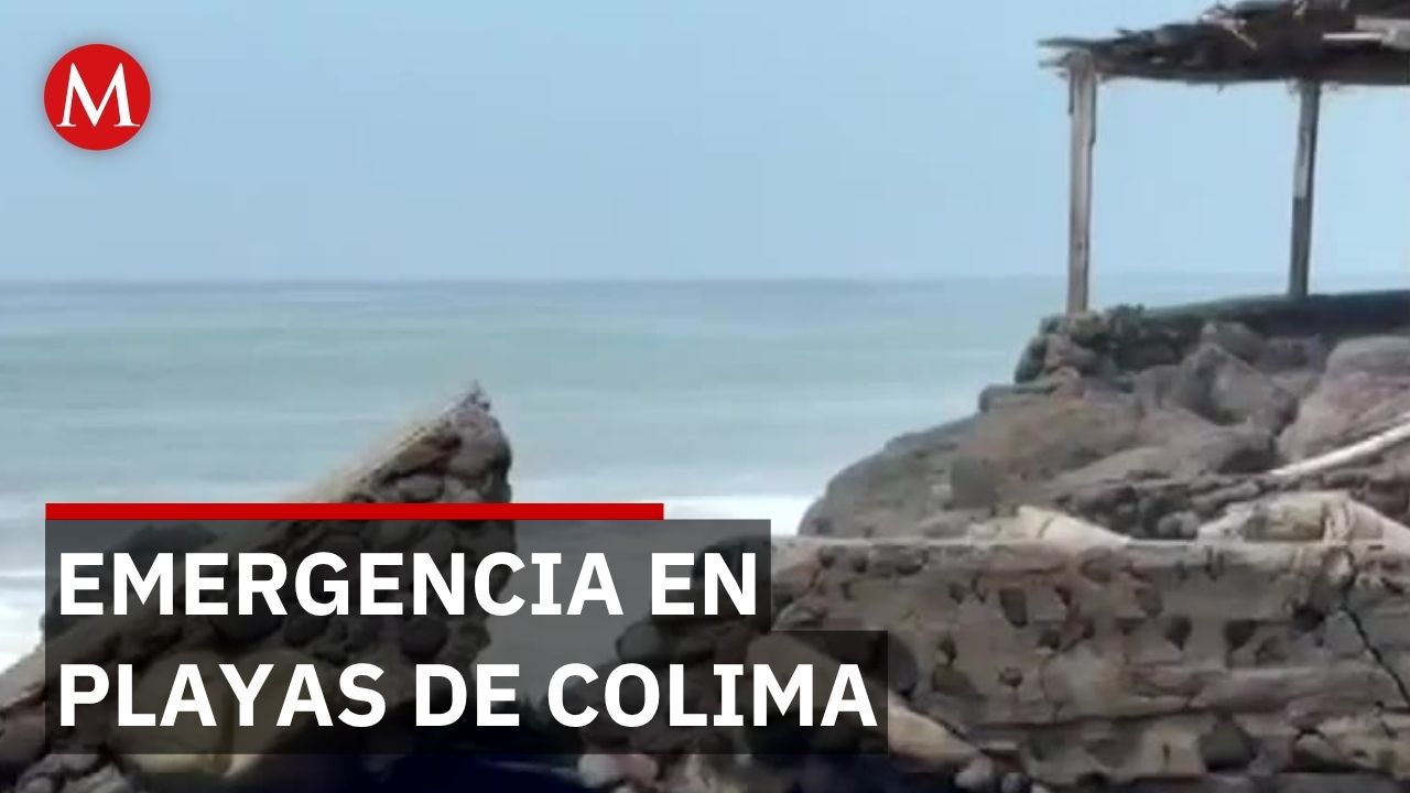 Autoridades cierran playas de Manzanillo, Armería y Tecomán por huracán ‘Polo’