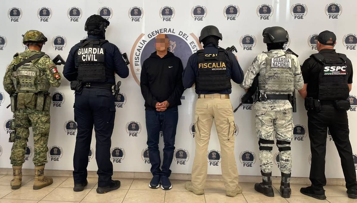 Las autoridades señalaron que el grupo presuntamente operaba en cinco municipios del Bajío michoacano. | Especial