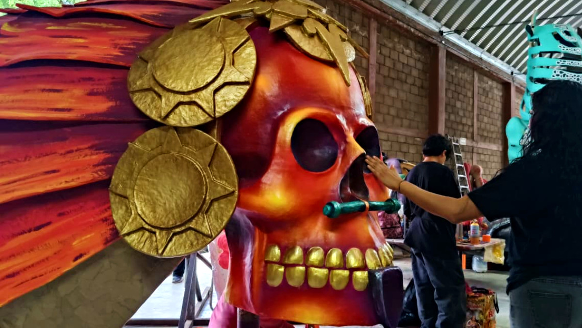 Catrinas monumentales en Atlixco, Puebla | Nancy Camacho