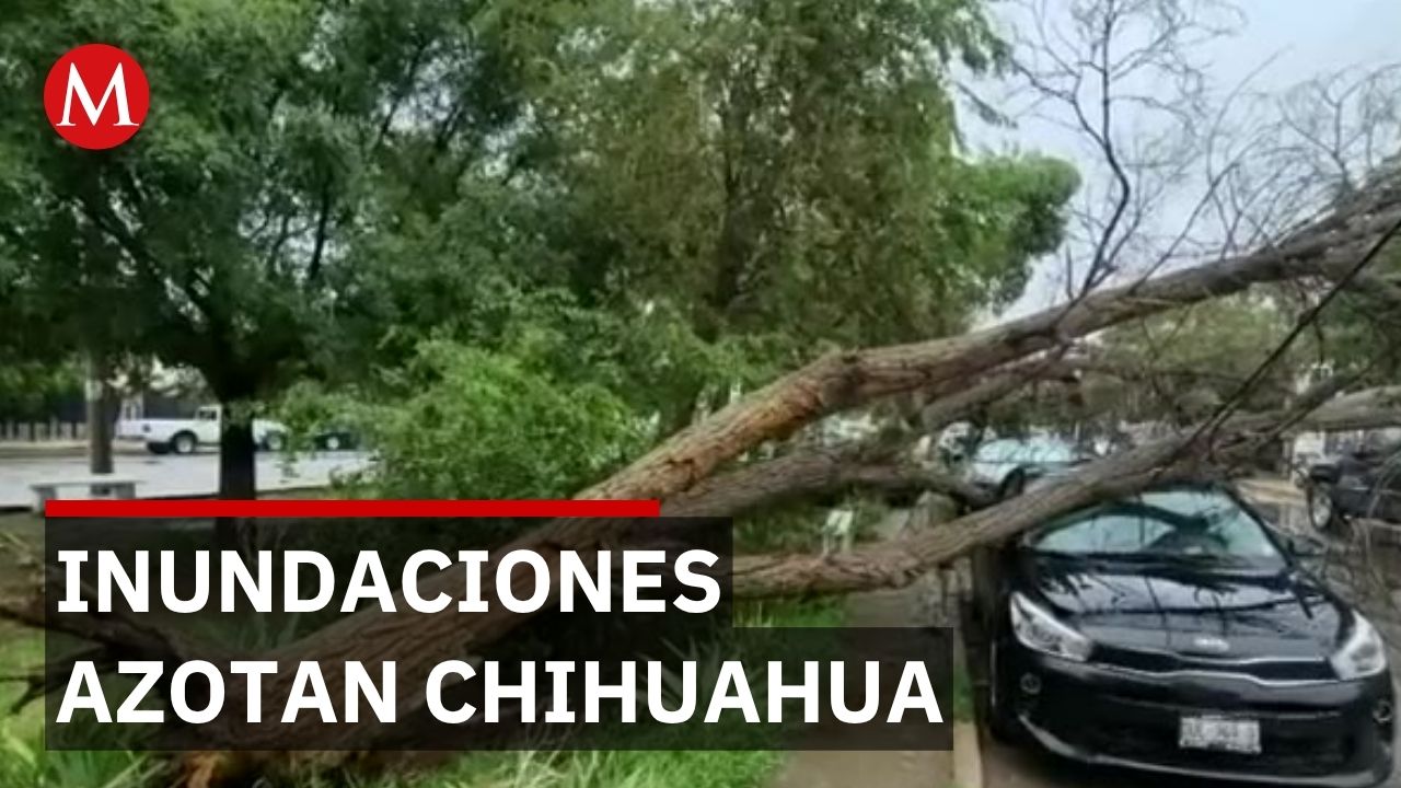 Chihuahua cierra escuelas por inundaciones tras lluvia de 7 semanas
