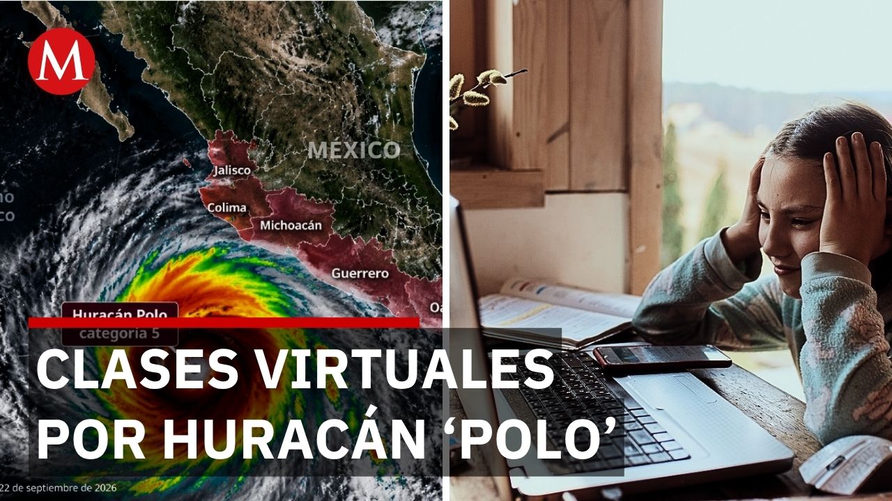 Chihuahua suspende clases presenciales por huracán 'Polo' y lluvias extremas
