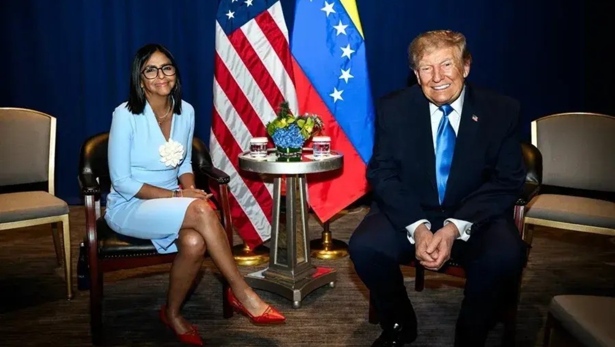 Esta fue la primera vez en una década que un mandatario de Venezuela dialogaba con su par de EU | Foto: Oficina de Prensa Presidencia Venezuela