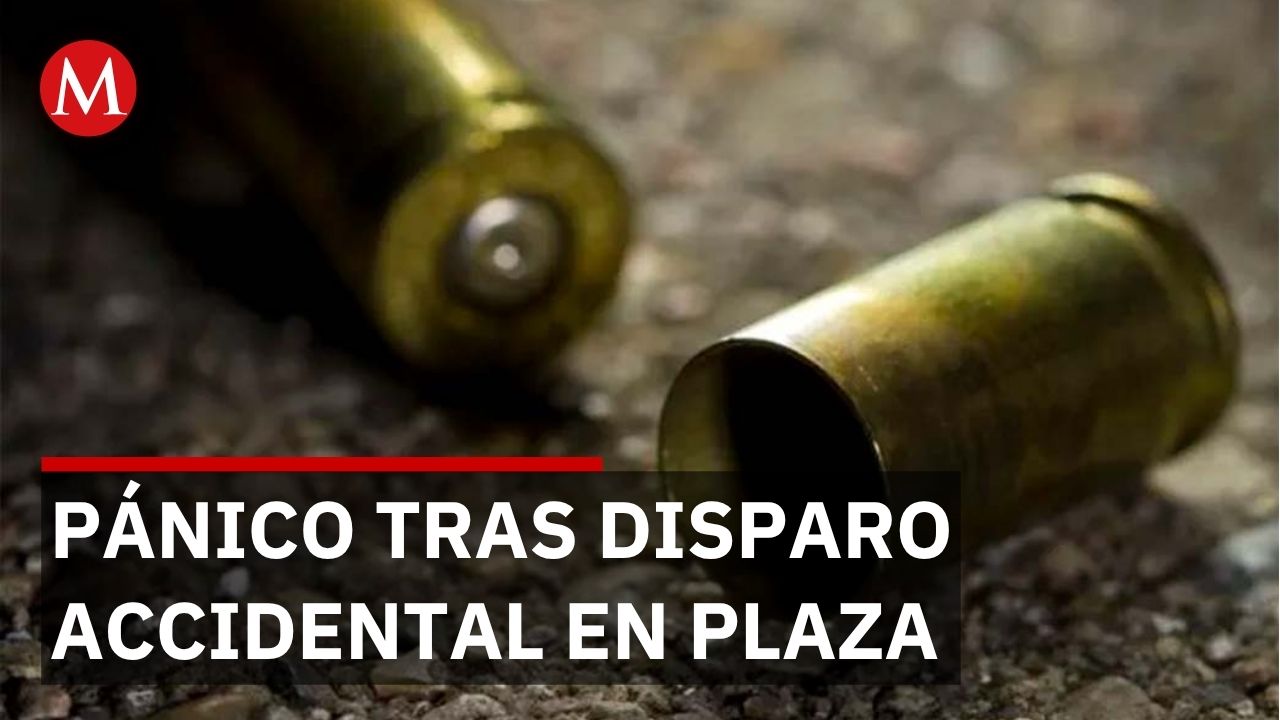 Disparo accidental en plaza comercial genera pánico durante compra de celular