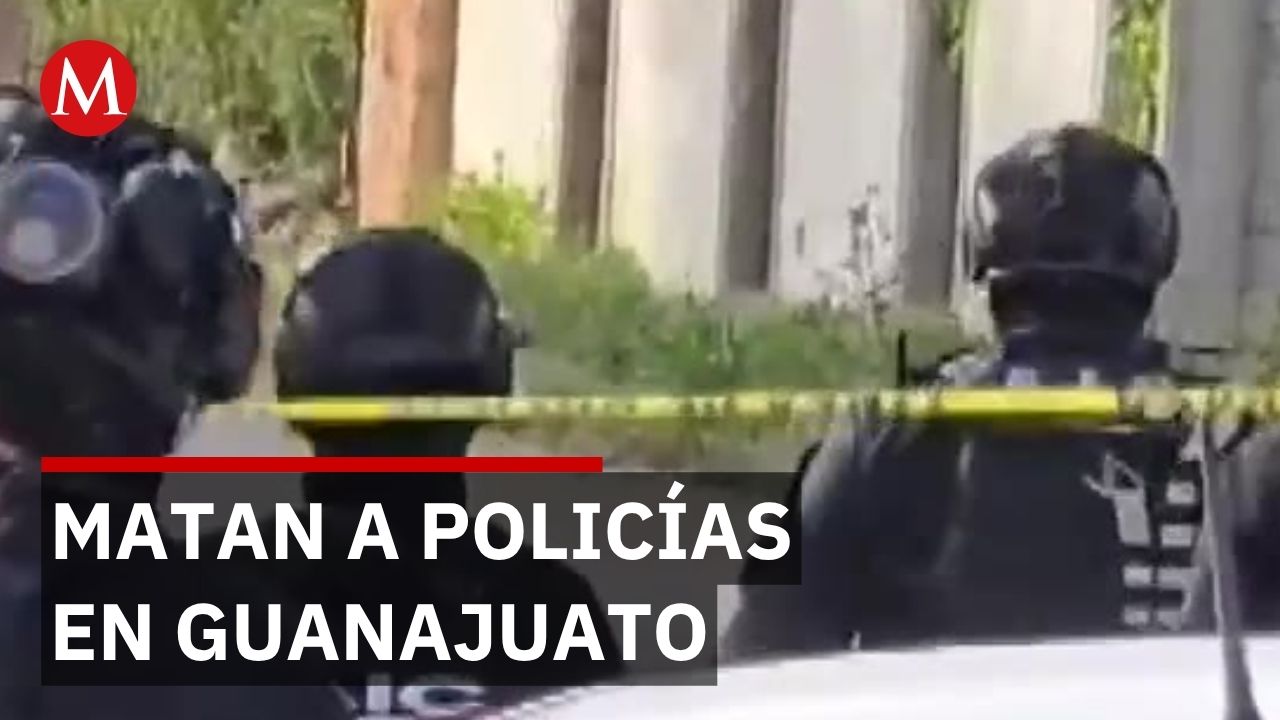 3 elementos de seguridad asesinados en una emboscada en Guanajuato