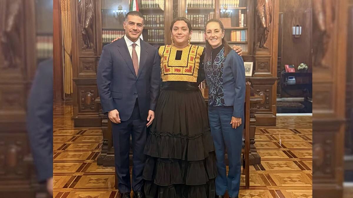 Elvis Guerra con Claudia Sheinbaum Pardo y Omar García Harfuch | Especial