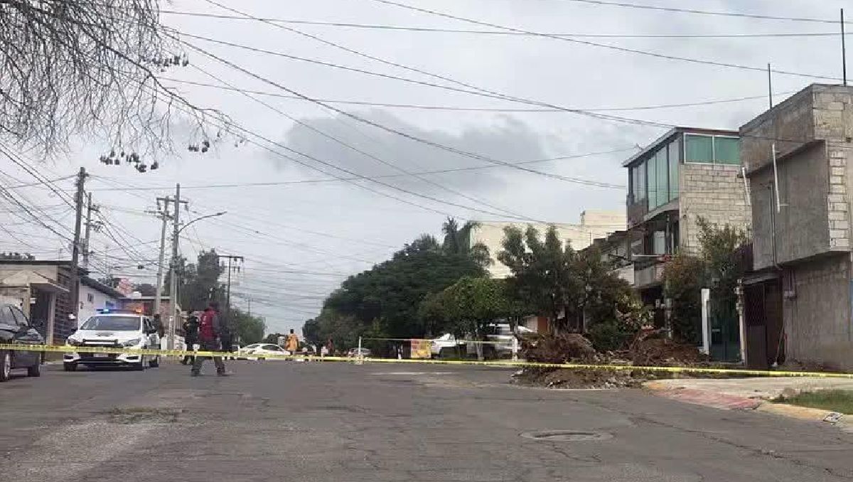 La fuga de gas se registró en la Avenida de las Lomas en Cuautitlán Izcalli. | Foto: Protección Civil Cuautitlán Izcalli
