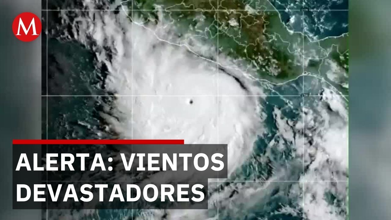 Huracán 'Polo' baja a categoría 4 pero mantiene vientos devastadores para México
