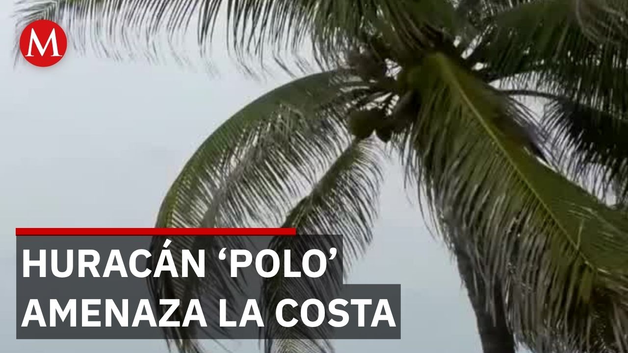 Huracán ‘Polo’ duplica velocidad y bordeará toda la costa de México