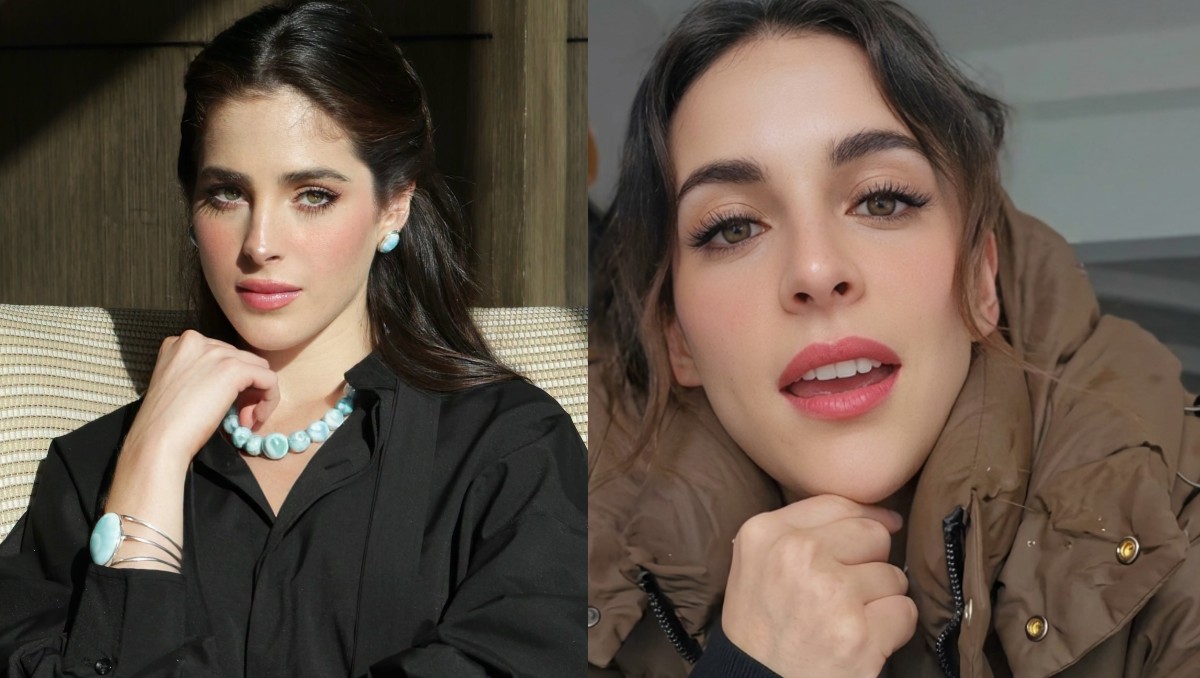Del lado izquierdo Fátima Bosch, del lado derecho Eslobenia Contla. | FOTO: Eslobenia Contla y MIss Universo
