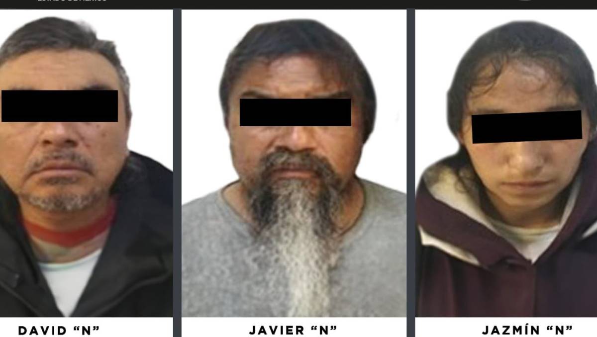 Javier, David y Jazmín fueron vinculados a proceso por intentar asesinar a elementos de la Policía de Investigación del Edomex. | Foto: Especial